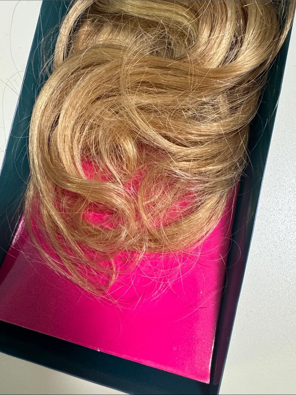 Wavy Human Hair Clip-In Extensions - Blonde Frost (18